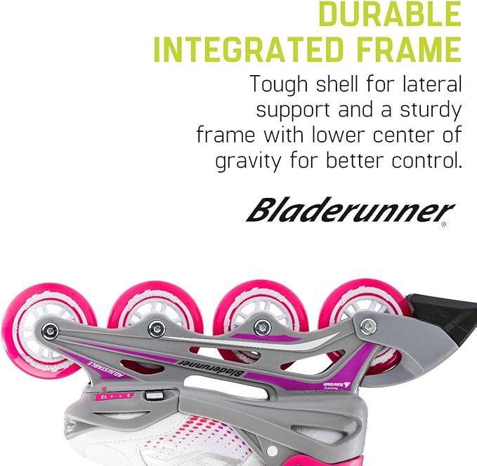 Rollerblade Girl's Phoenix Adjustable Fitness Inline Skate product image