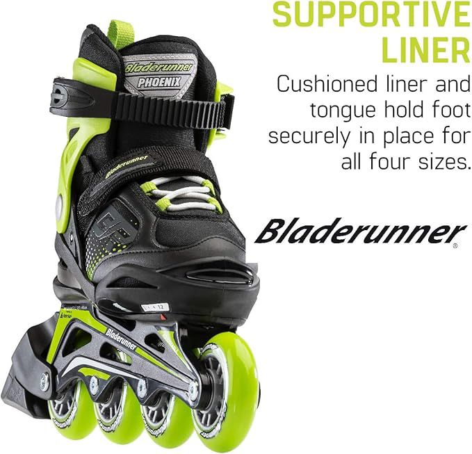 Rollerblade Boy's Phoenix Adjustable Fitness Inline Skate product image