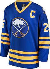 Fanatics NHL Buffalo Sabres Dave Andreychuk #25 Breakaway Vintage Replica Jersey, Men's, Medium, Blue