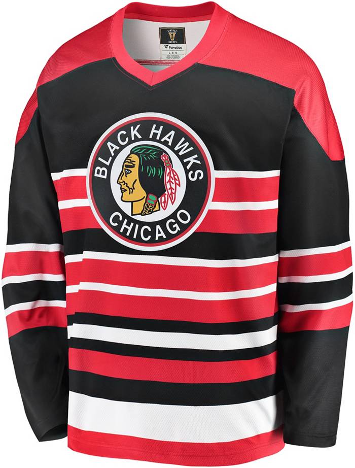 ANY NAME AND NUMBER CHICAGO BLACKHAWKS REVERSE RETRO AUTHENTIC