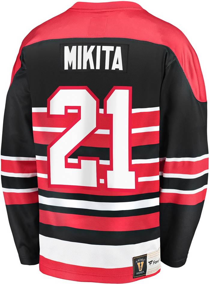 Fanatics Branded NHL Chicago Blackhawks Stan Mikita #21 Breakaway Vintage Replica Jersey, Men's, Large, Red