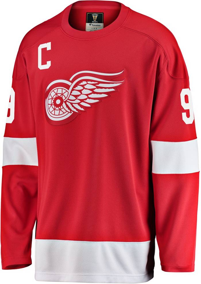 Gordie Howe #9 Detroit Red Wings Adidas Road Primegreen Authentic Jersey by Vintage Detroit Collection