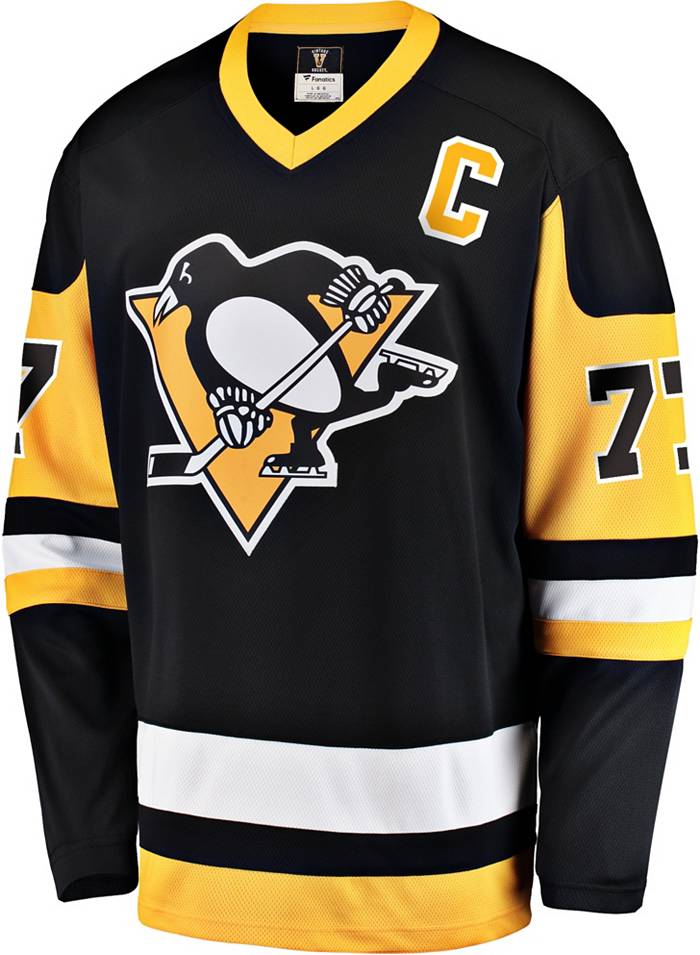 Pittsburgh Penguins Vintage Throwback White Jersey