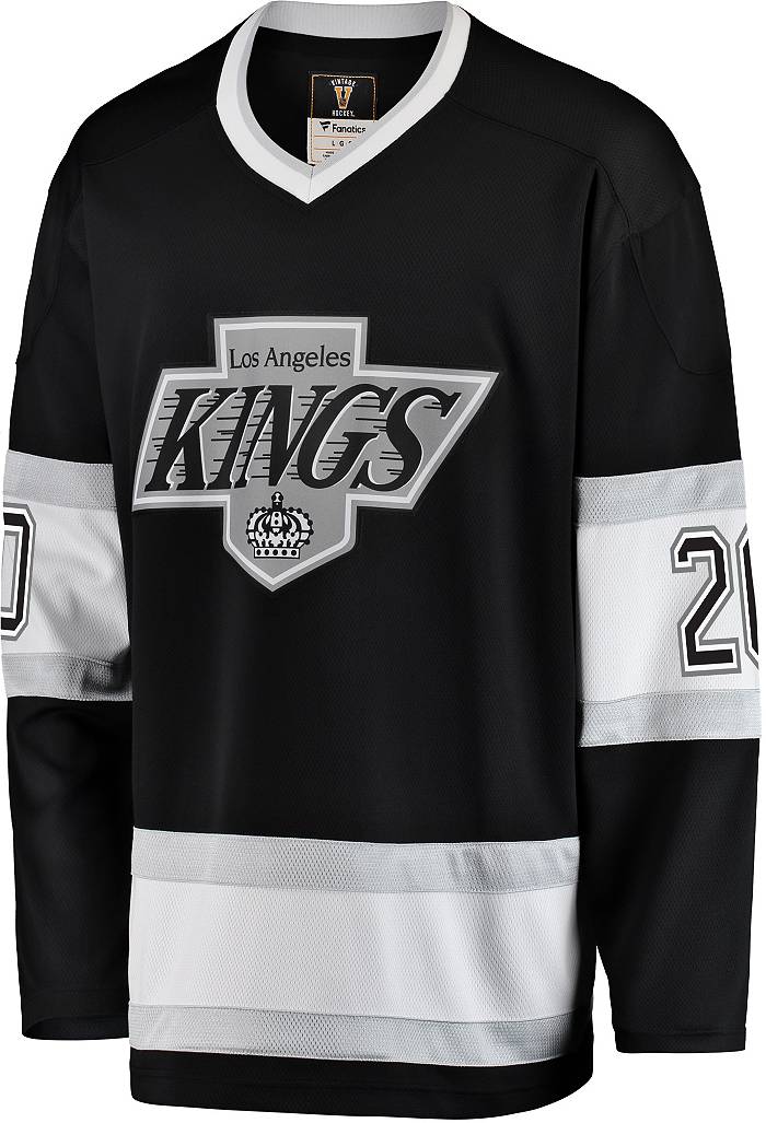 NHL, Shirts, La Kings Robitaille Jersey White Purple Starter Lg