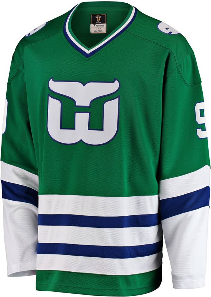 Hartford Whalers Retro Hockey Team Logo Long Sleeve T Shirt