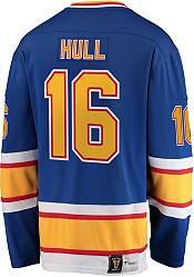 Brett Hull St. Louis Blues Autographed adidas 90s Retro Authentic Jersey  with Last to Wear #16 Inscription - Limited Edition of 16