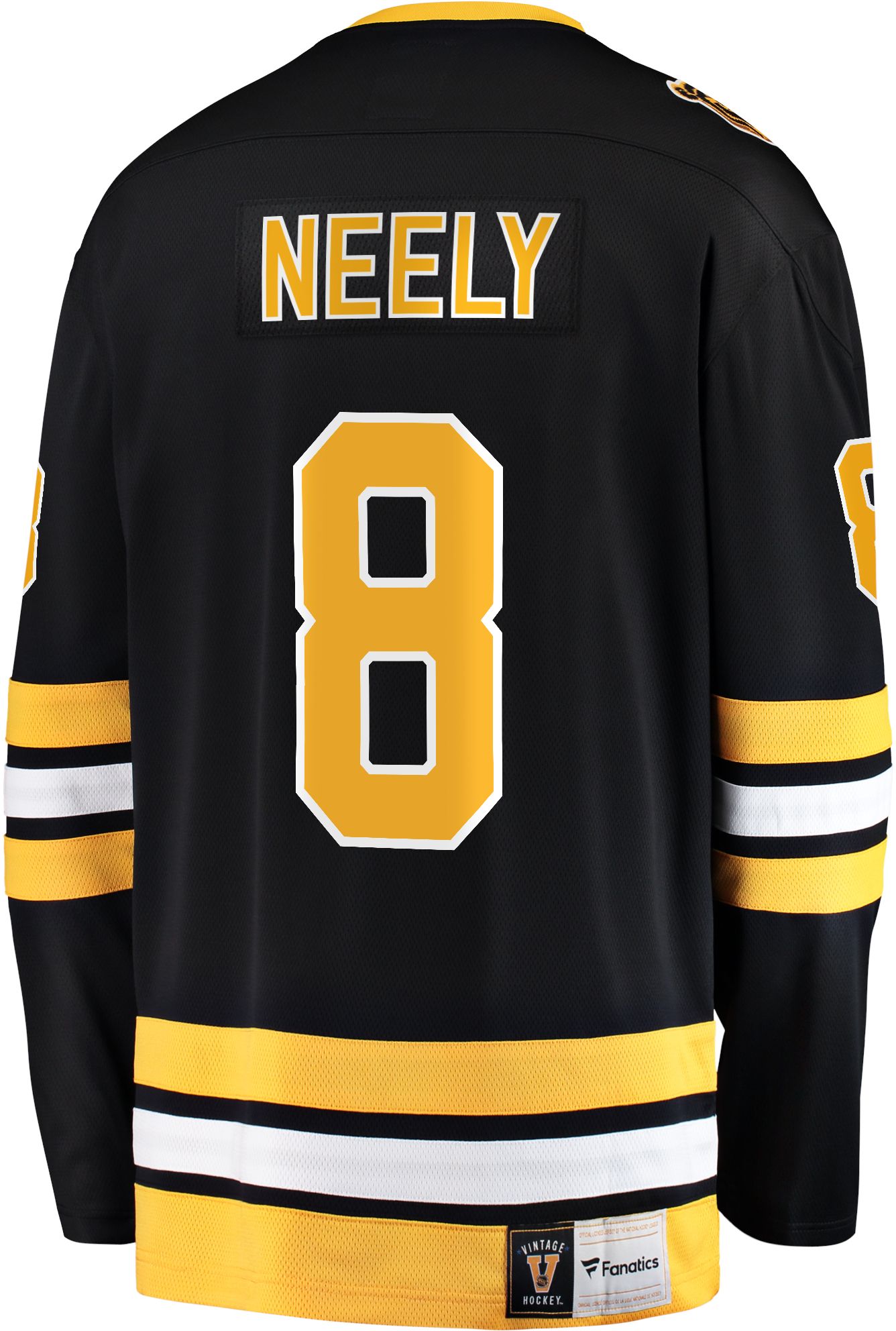 Bruins jersey black