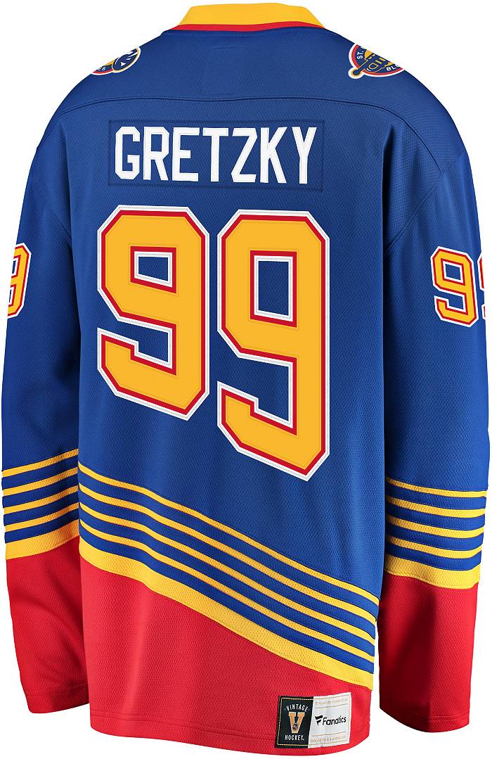 NHL St. Louis Blues Wayne Gretzky #99 Breakaway Vintage Replica