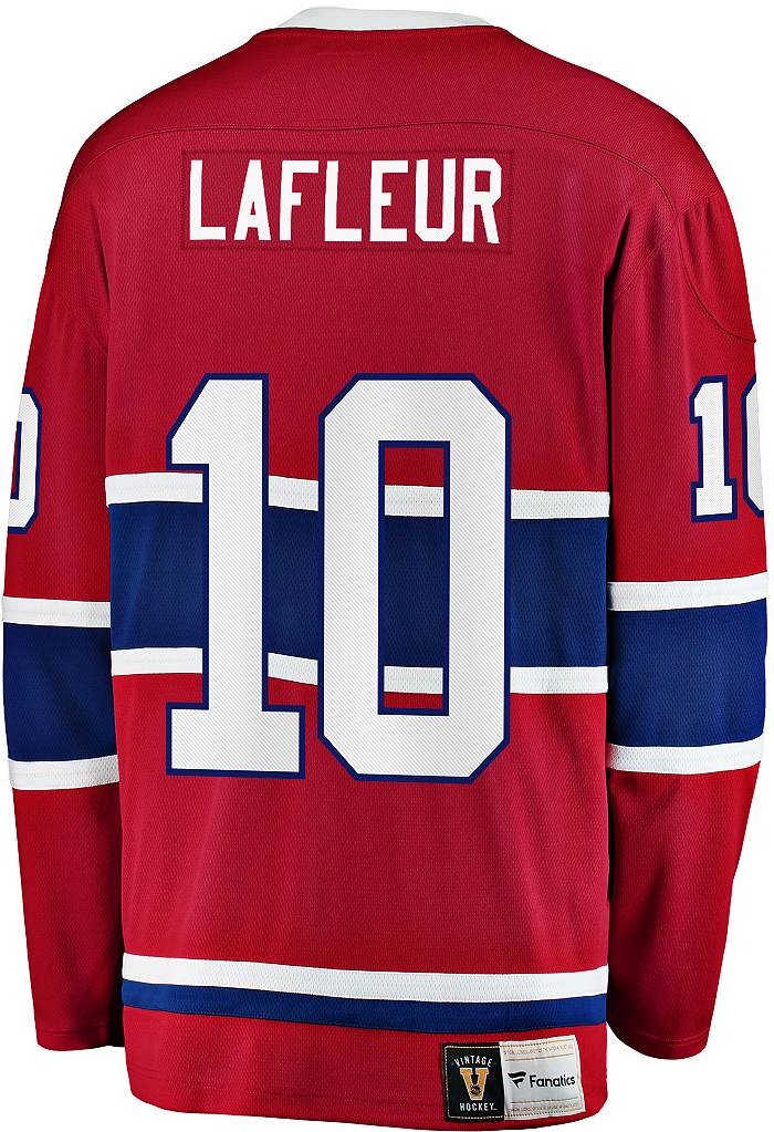 NHL Montreal Canadiens Guy Lafleur #10 Breakaway Vintage Replica Jersey