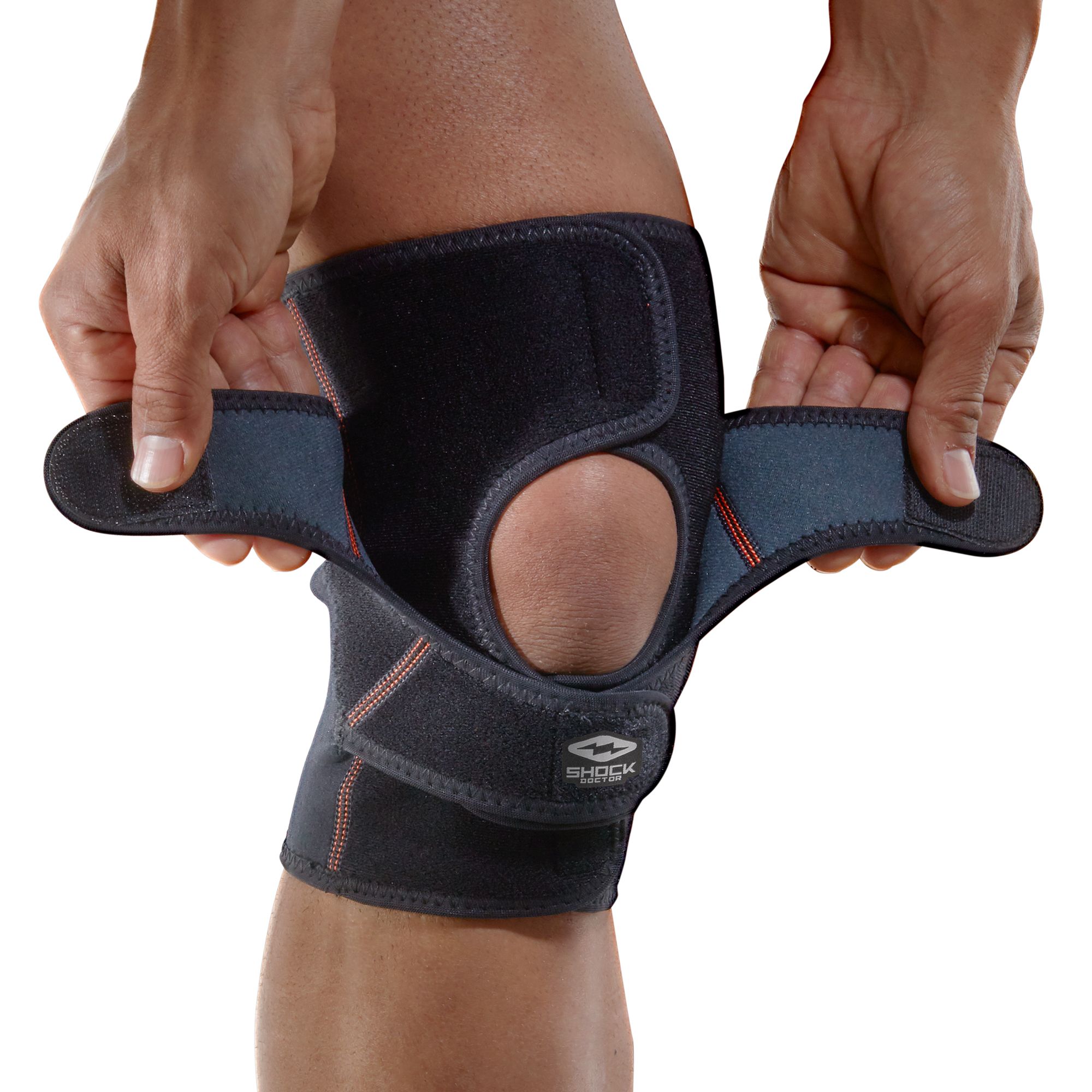Shock Doctor Quick-On w/Versatile Over Wrap System Knee Brace product image