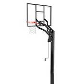 Spalding 54" Tempered Glass U-Turn In-Ground Basketball Hoop product image