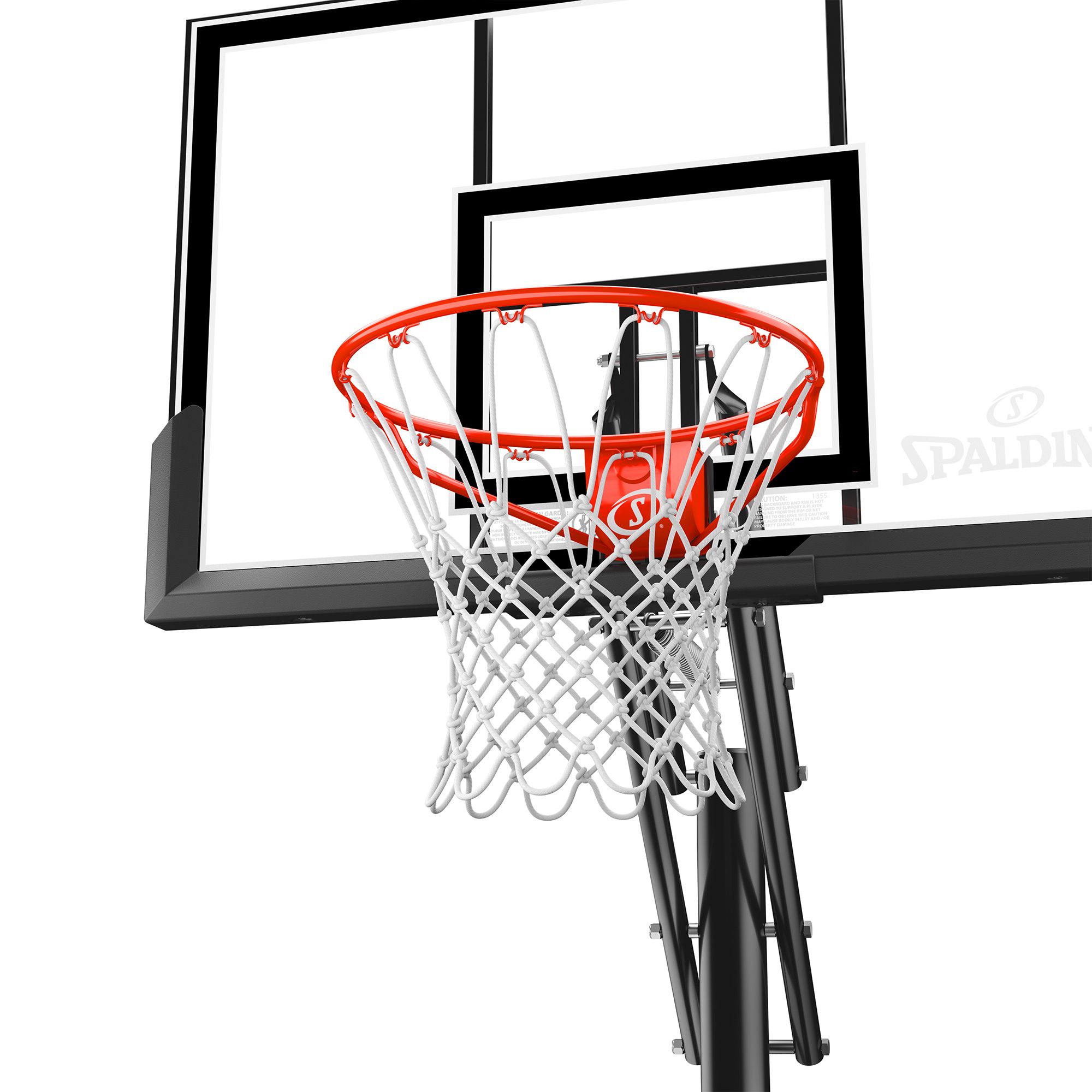 Spalding 50" Performance Acrylic Exactaheight In-Ground Basketball Hoop product image
