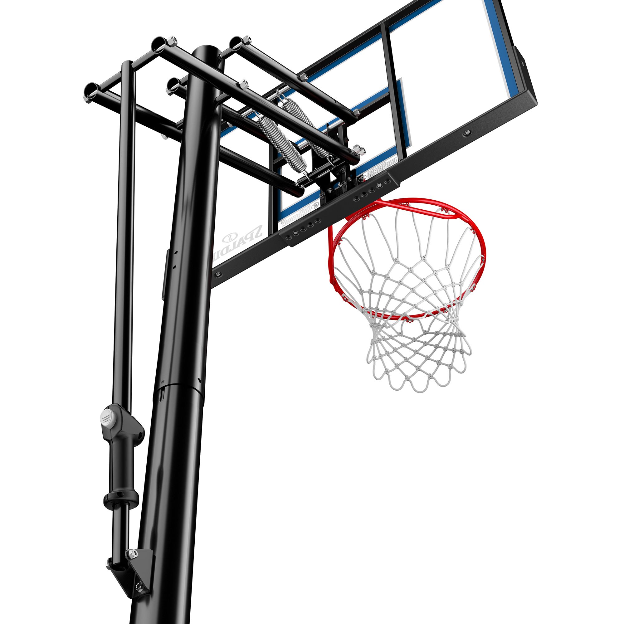 Spalding 48" Shatter-proof Polycarbonate Pro Glide In-Ground Basketball Hoop product image