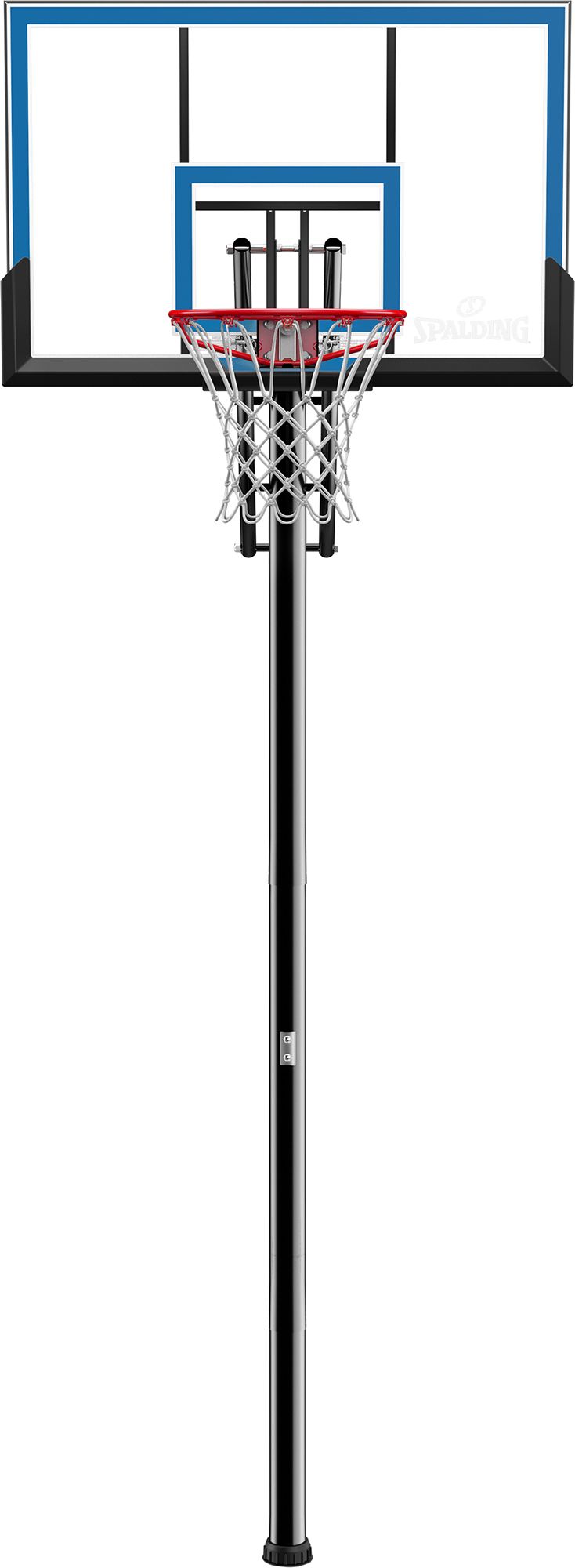 Spalding 48" Shatter-proof Polycarbonate Pro Glide In-Ground Basketball Hoop product image