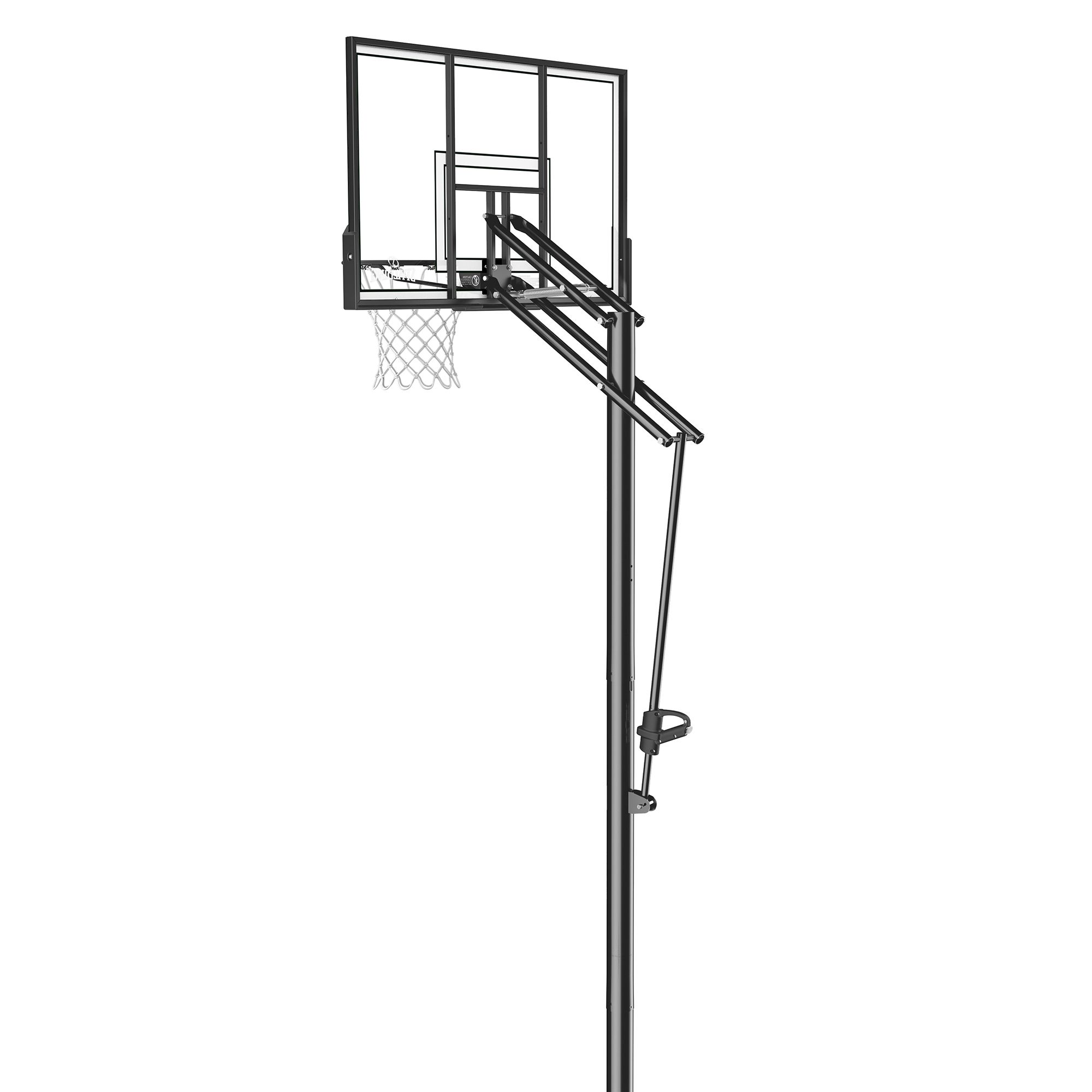 Spalding 52" Performance Acrylic Pro Glide Advanced In-Ground Basketball Hoop product image