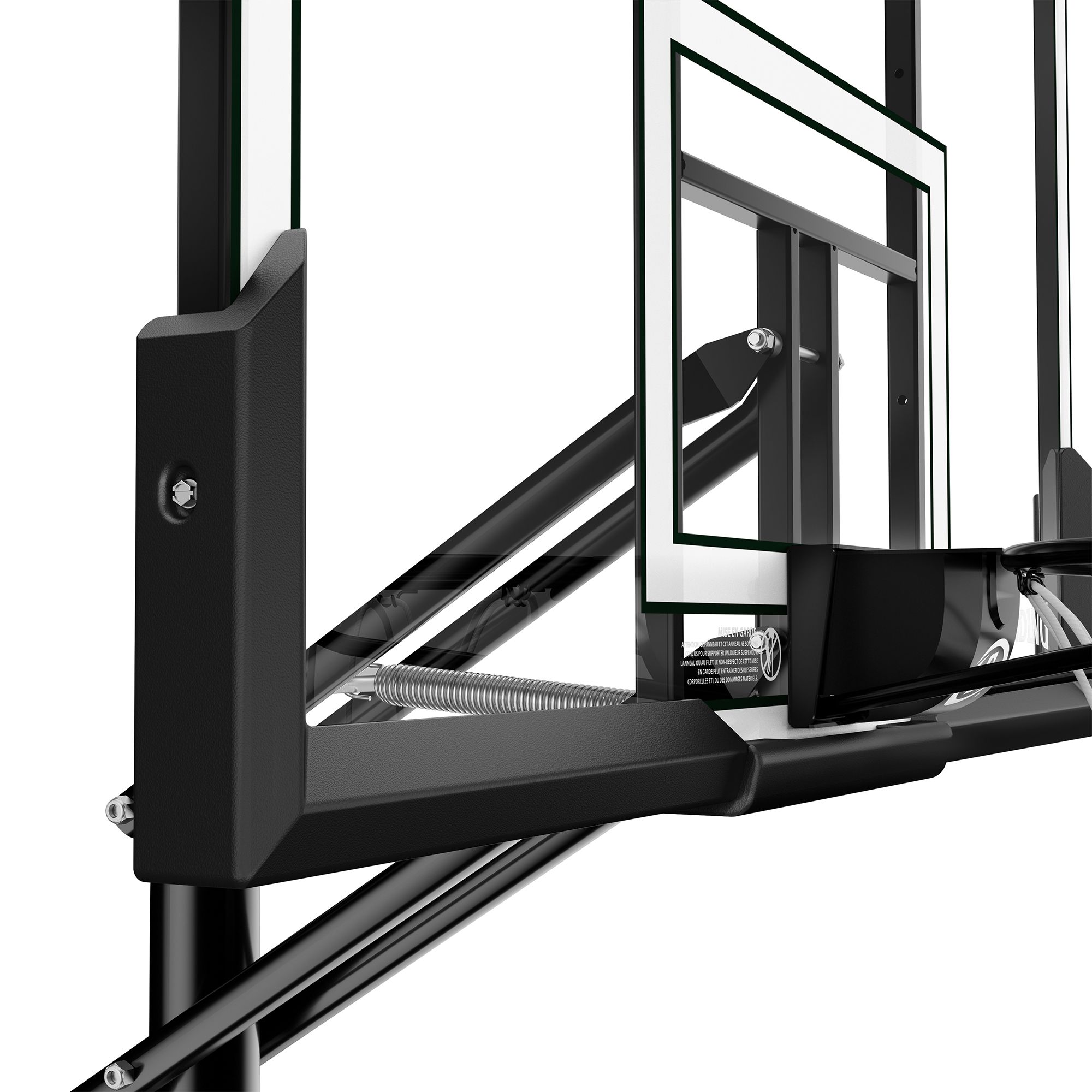 Spalding 52" Performance Acrylic Pro Glide Advanced In-Ground Basketball Hoop product image