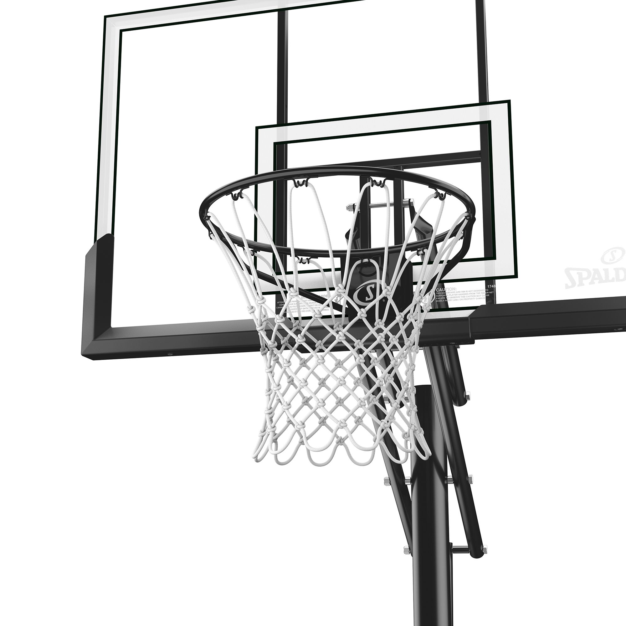 Spalding 52" Performance Acrylic Pro Glide Advanced In-Ground Basketball Hoop product image