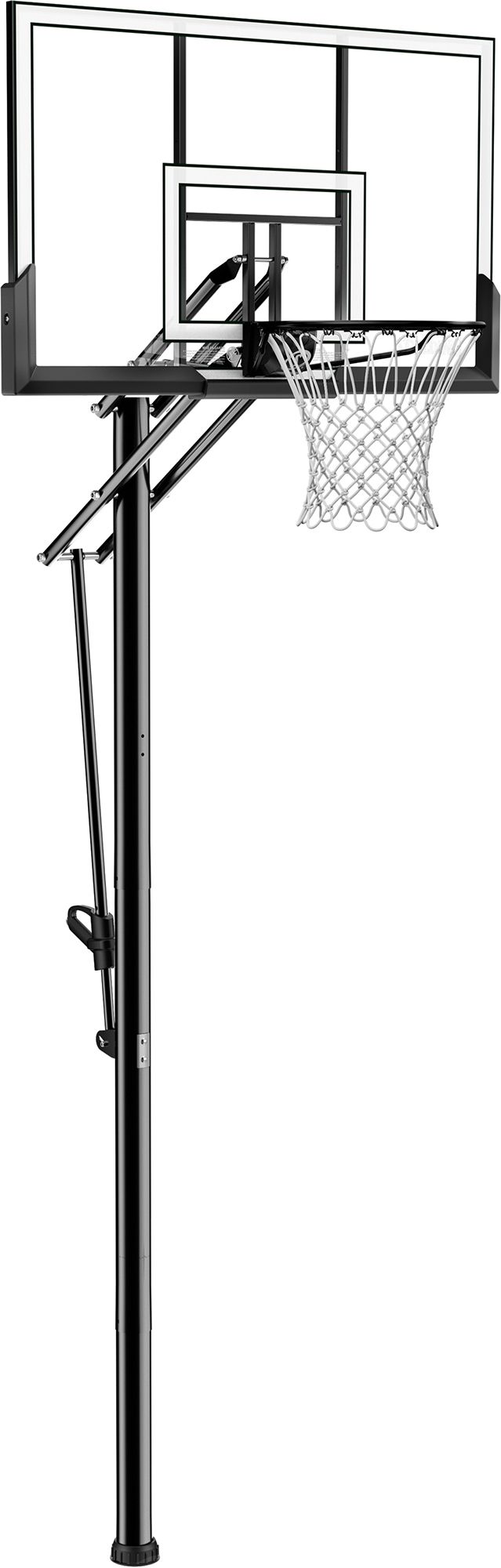 Spalding 52" Performance Acrylic Pro Glide Advanced In-Ground Basketball Hoop product image