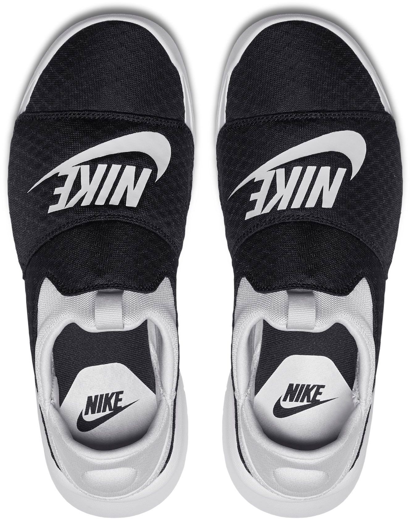 nike benassi slip black