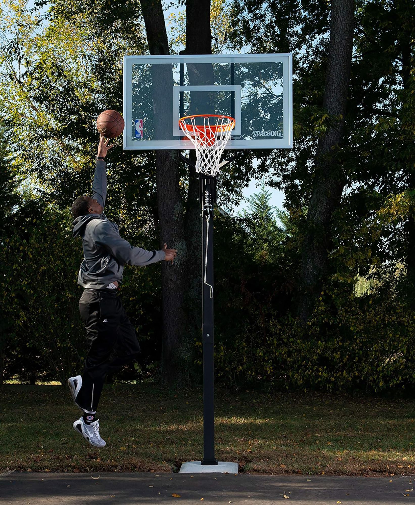 Spalding 54" Acrylic In-Ground Basketball Hoop product image