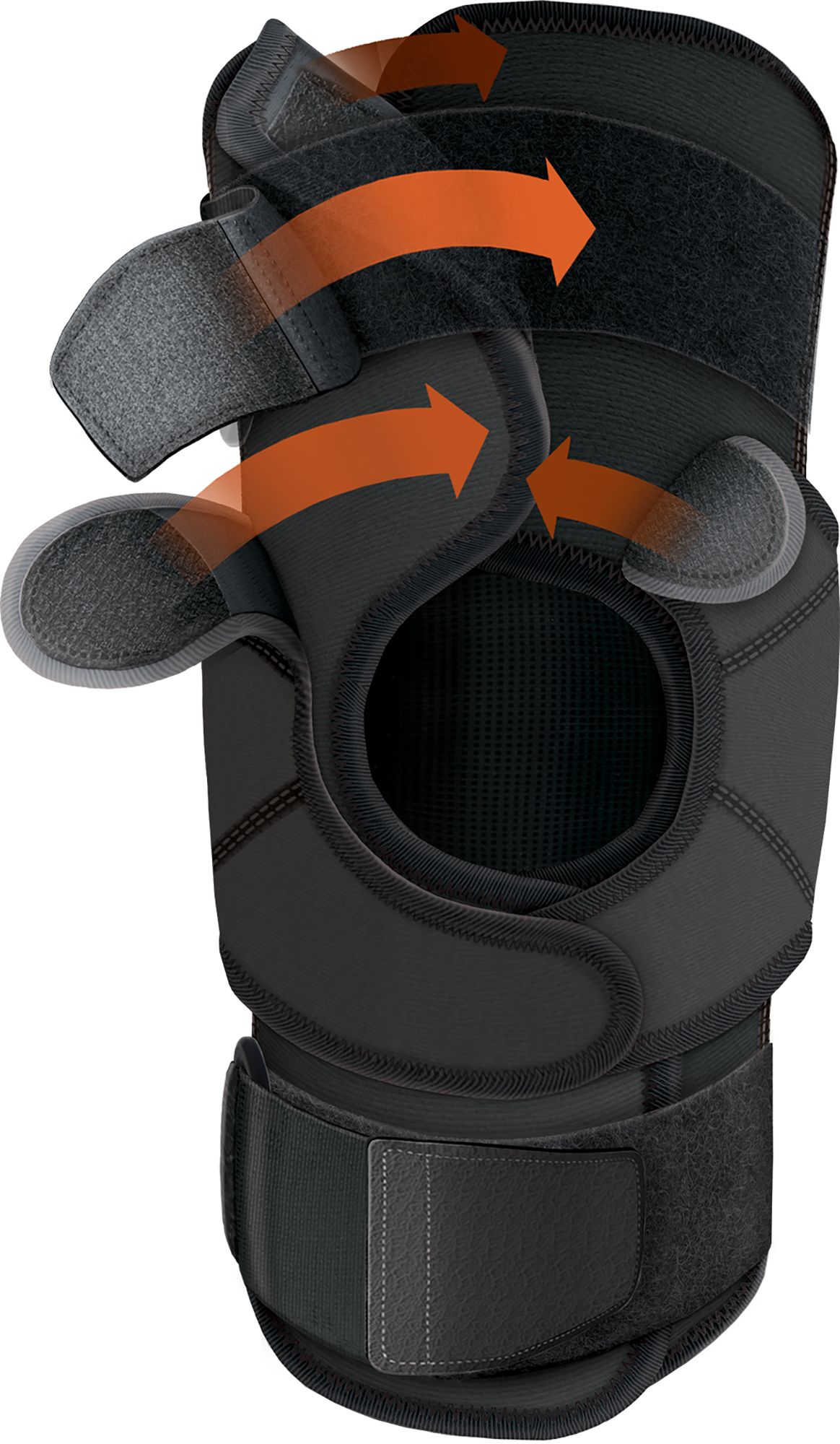 Shock Doctor Dual Wrap Knee Brace with Hinges