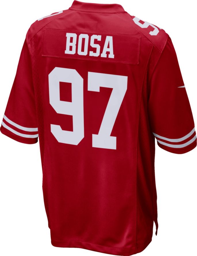 Nick Bosa Men's Black Jersey Trikots 49ers 49er