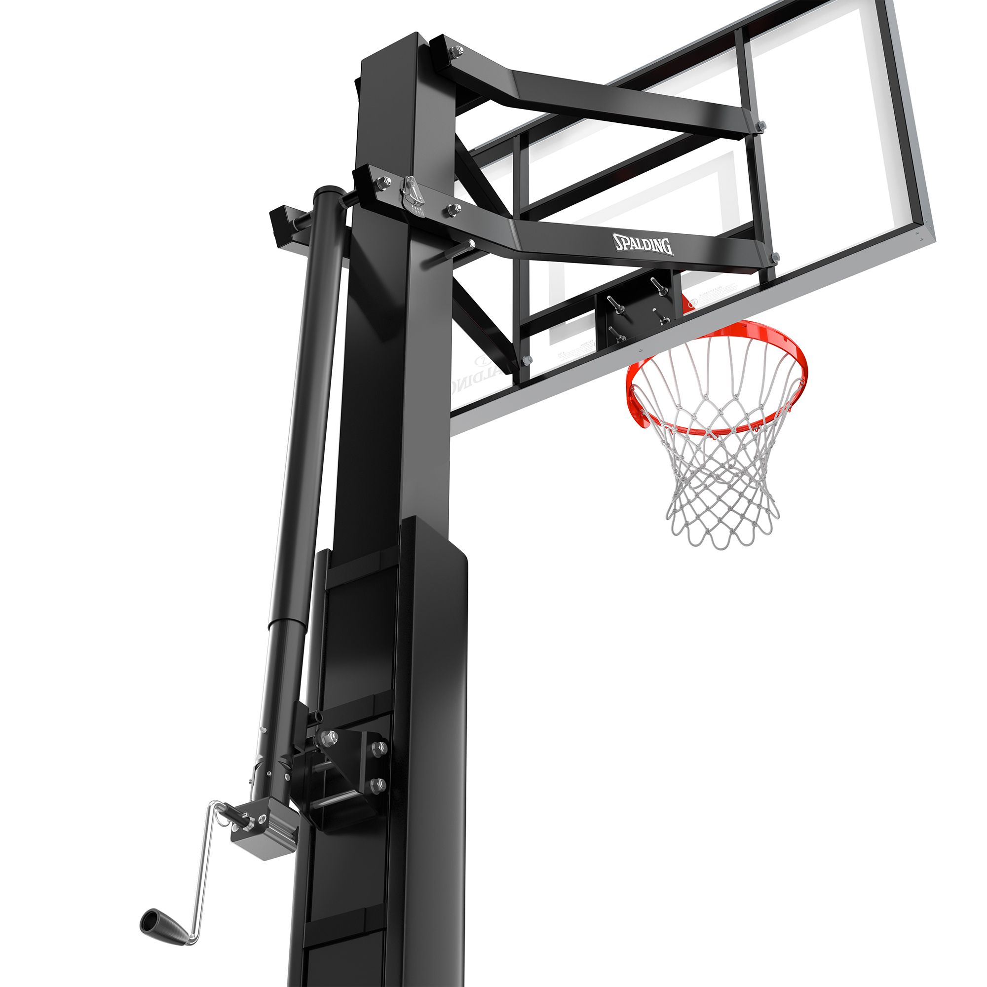 Spalding 60" Tempered Glass 888 Series In-Ground Basketball Hoop product image