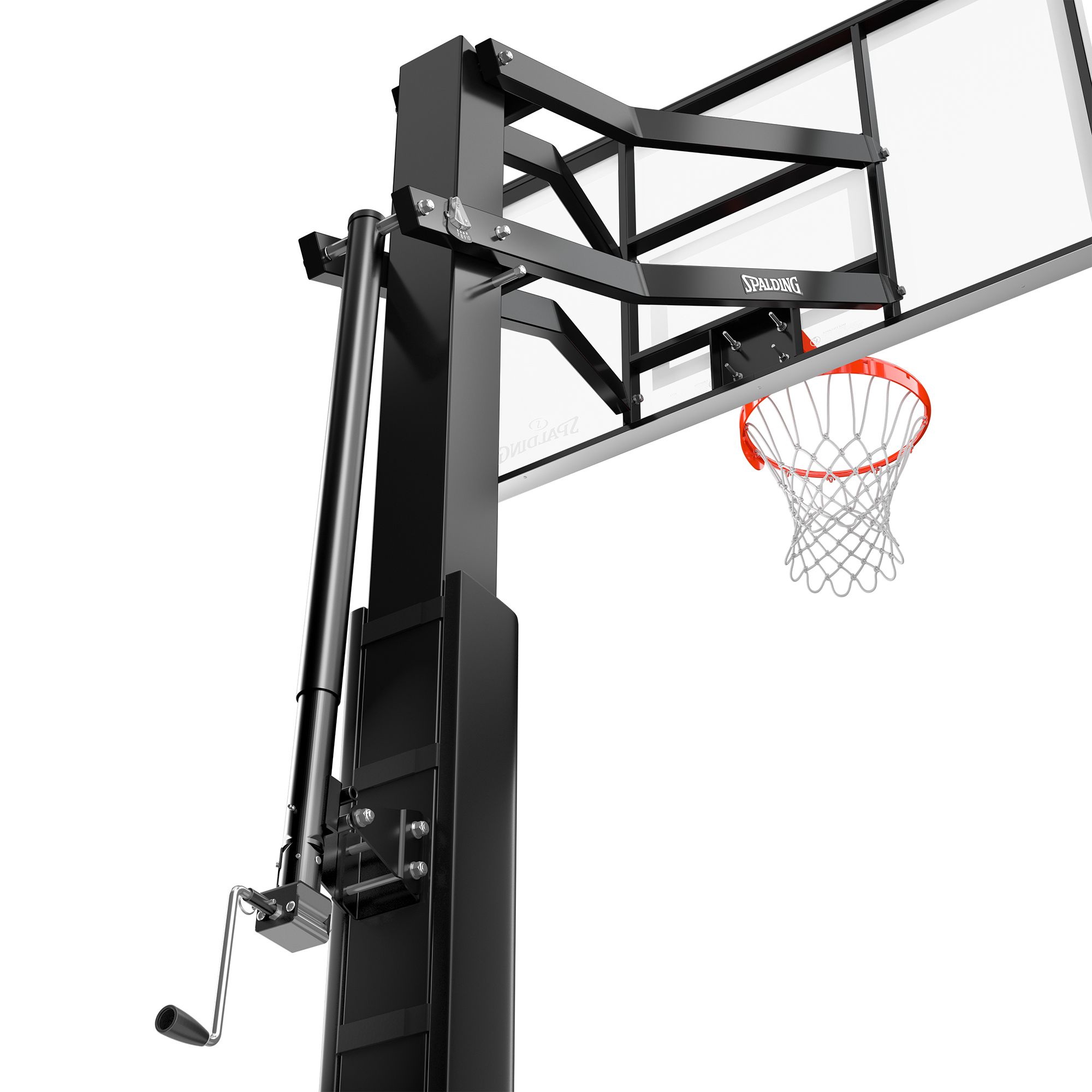 Spalding 72" Tempered Glass 888 Series In-Ground Basketball Hoop product image