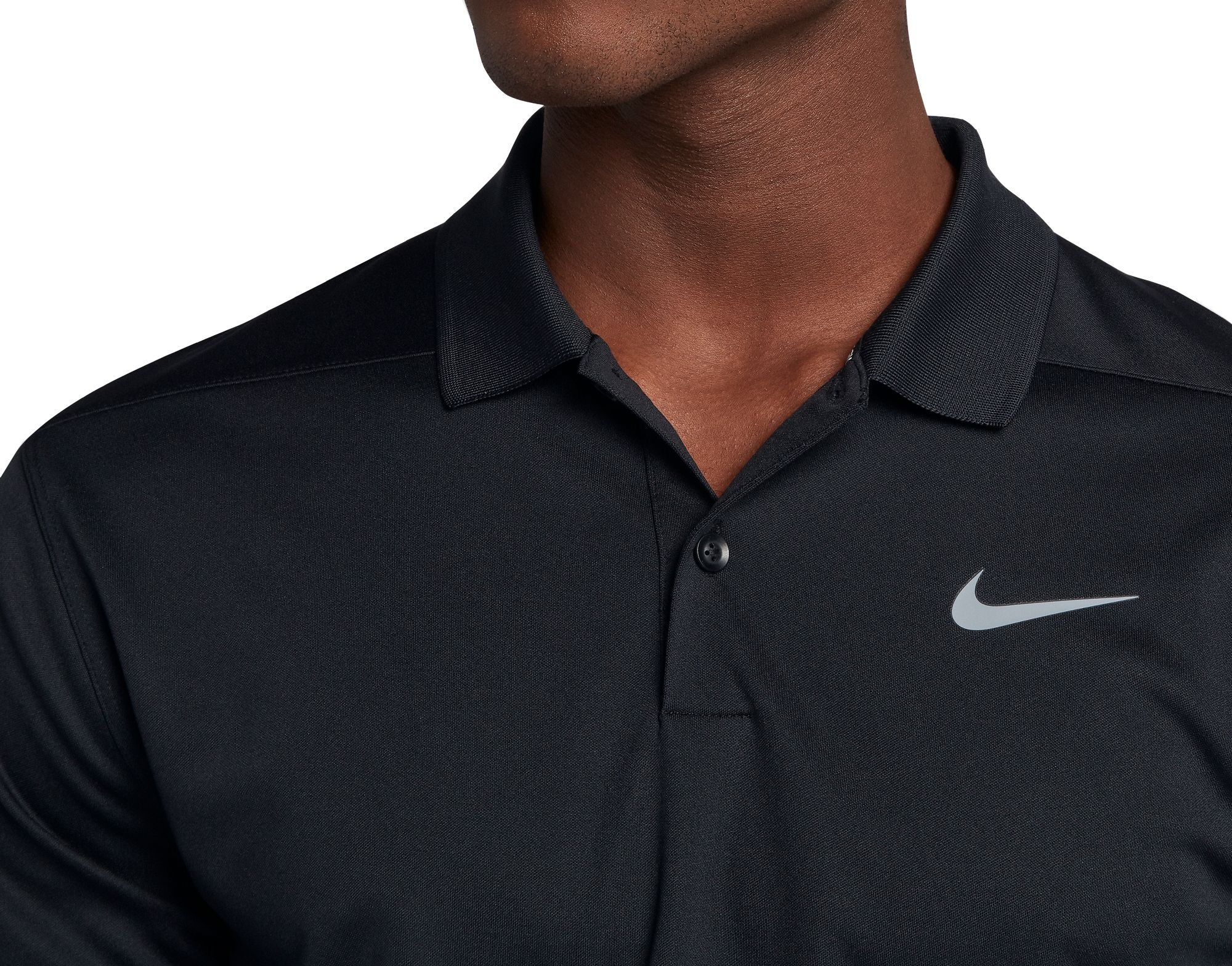 nike men's solid dry victory golf polo