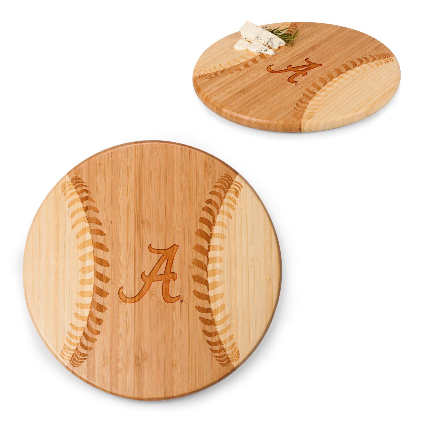 Picnic Time Alabama Crimson Tide Home Run Baseball Serving Tray product image