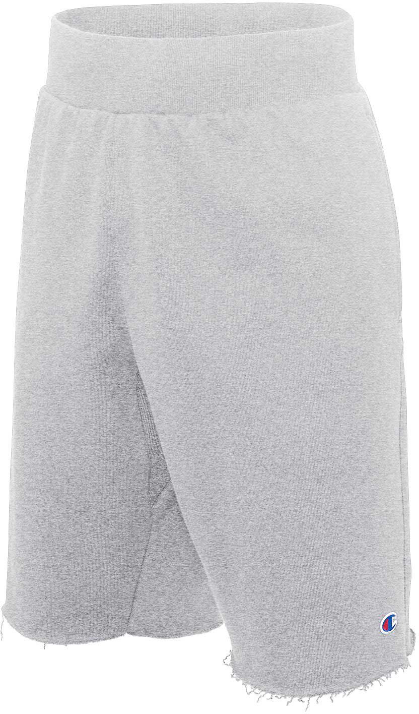 champion cut off sweat shorts