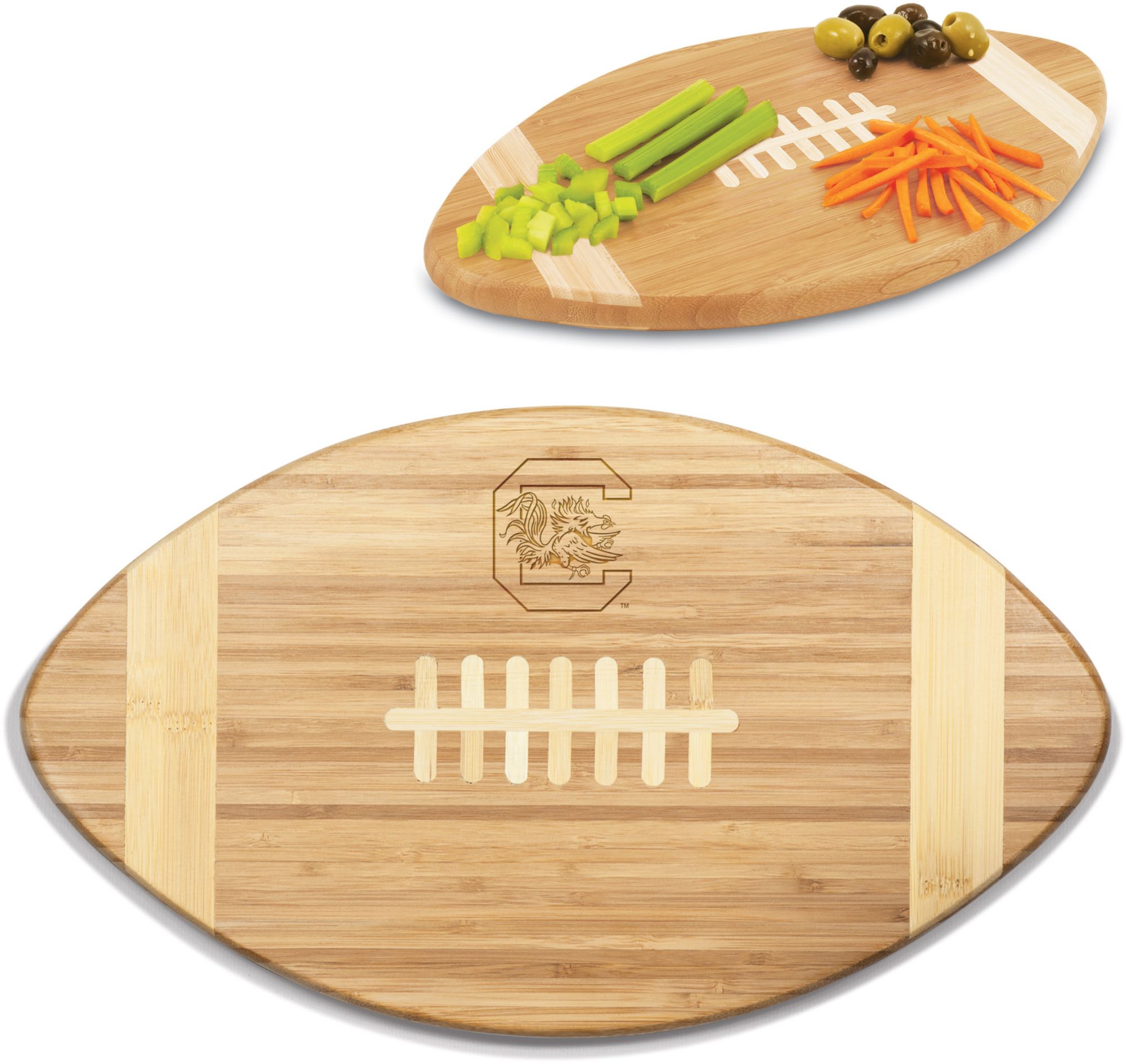 Picnic Time South Carolina Gamecocks Football Cutting Board product image