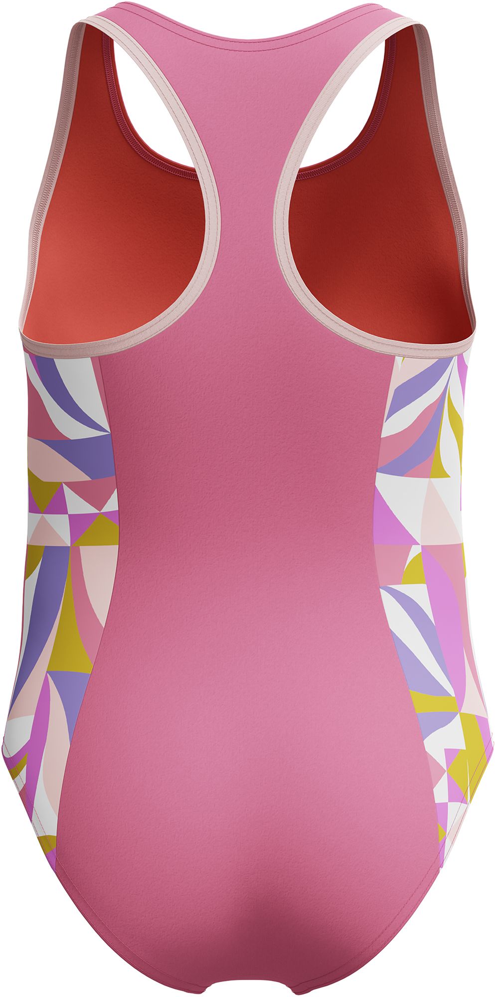 Speedo Girls' Printed Spliced Racerback One-Piece Swimsuit product image