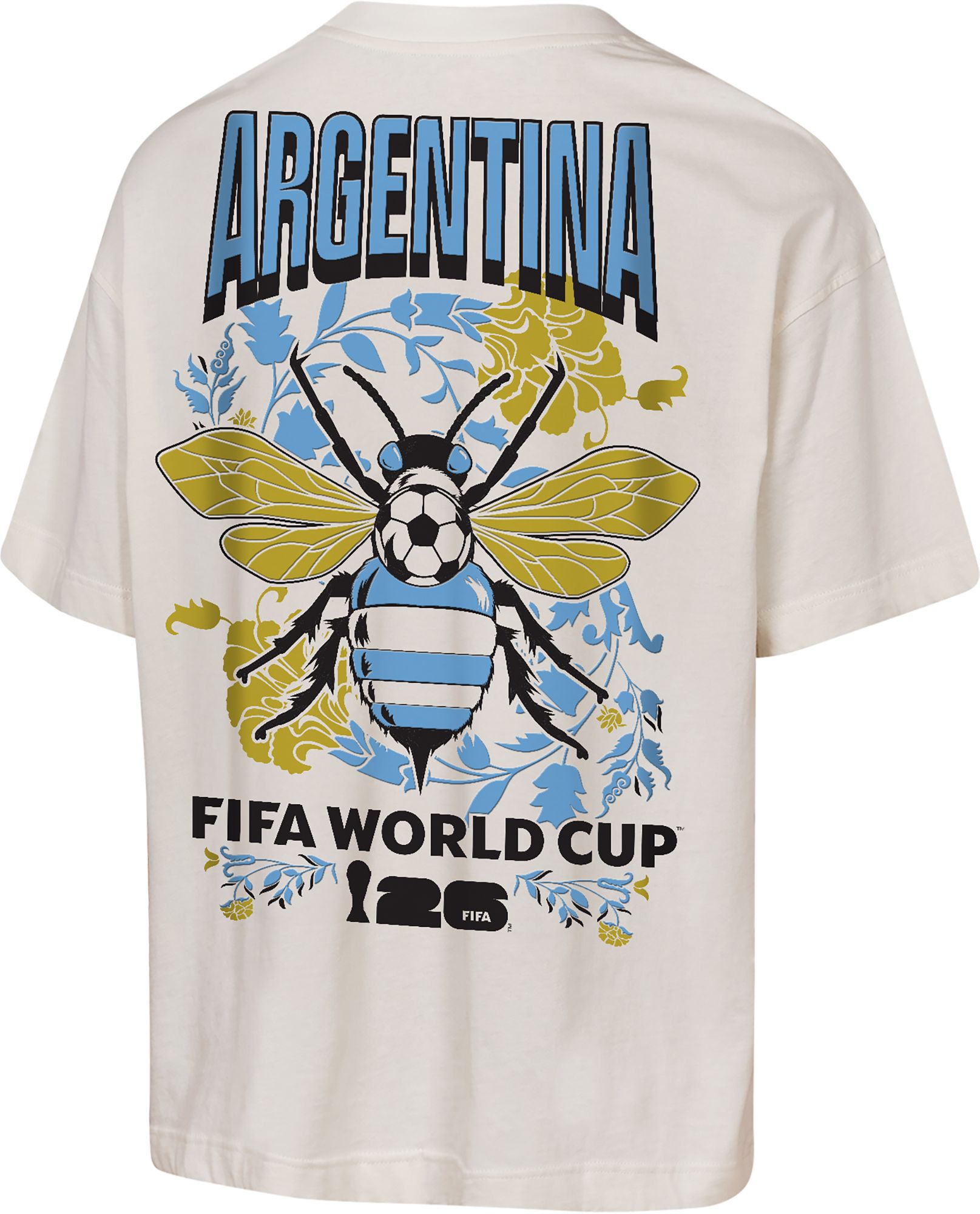 Outerstuff Adult Argentina Off White National Anthem T-Shirt product image