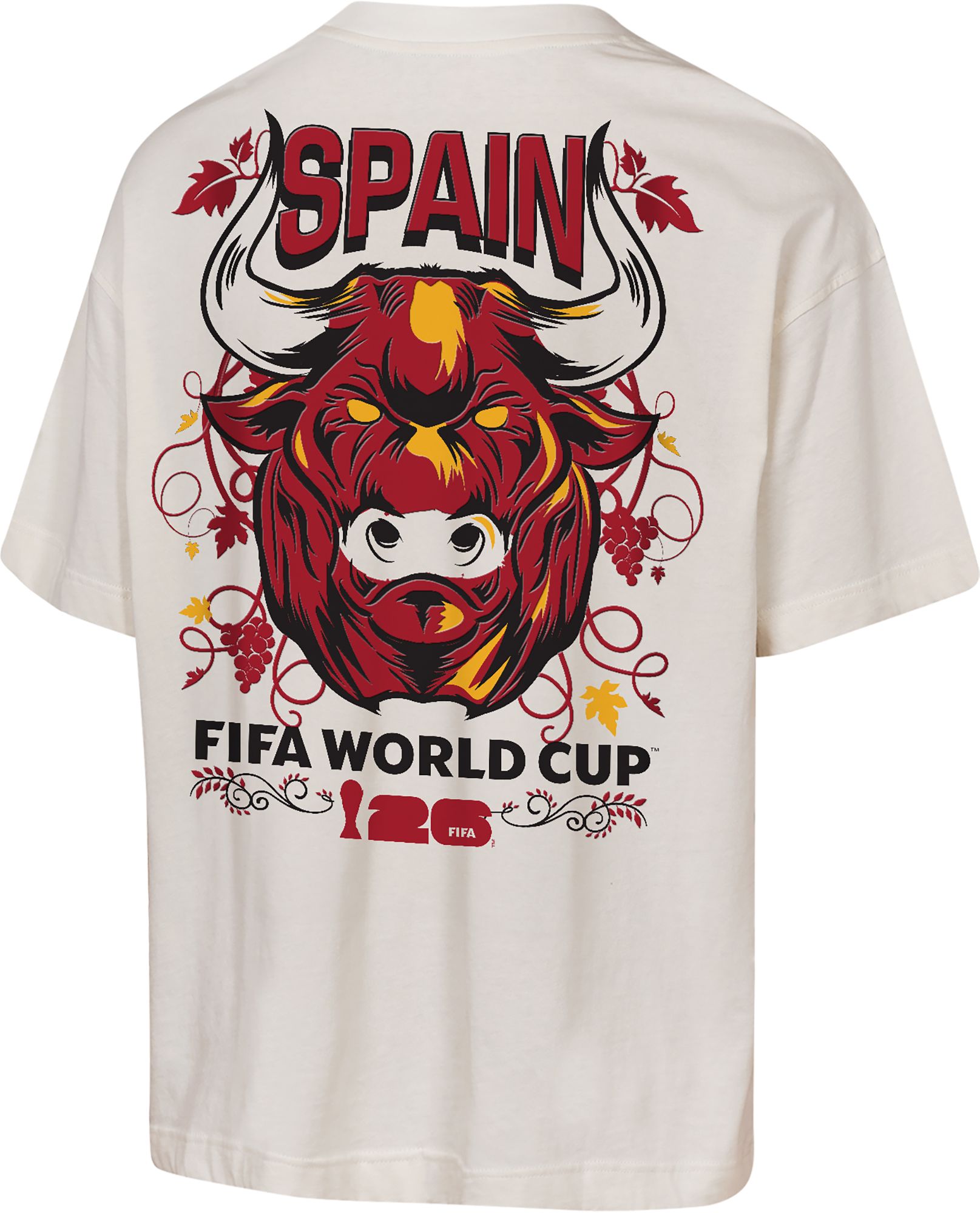Outerstuff Adult Spain Off White National Anthem T-Shirt product image