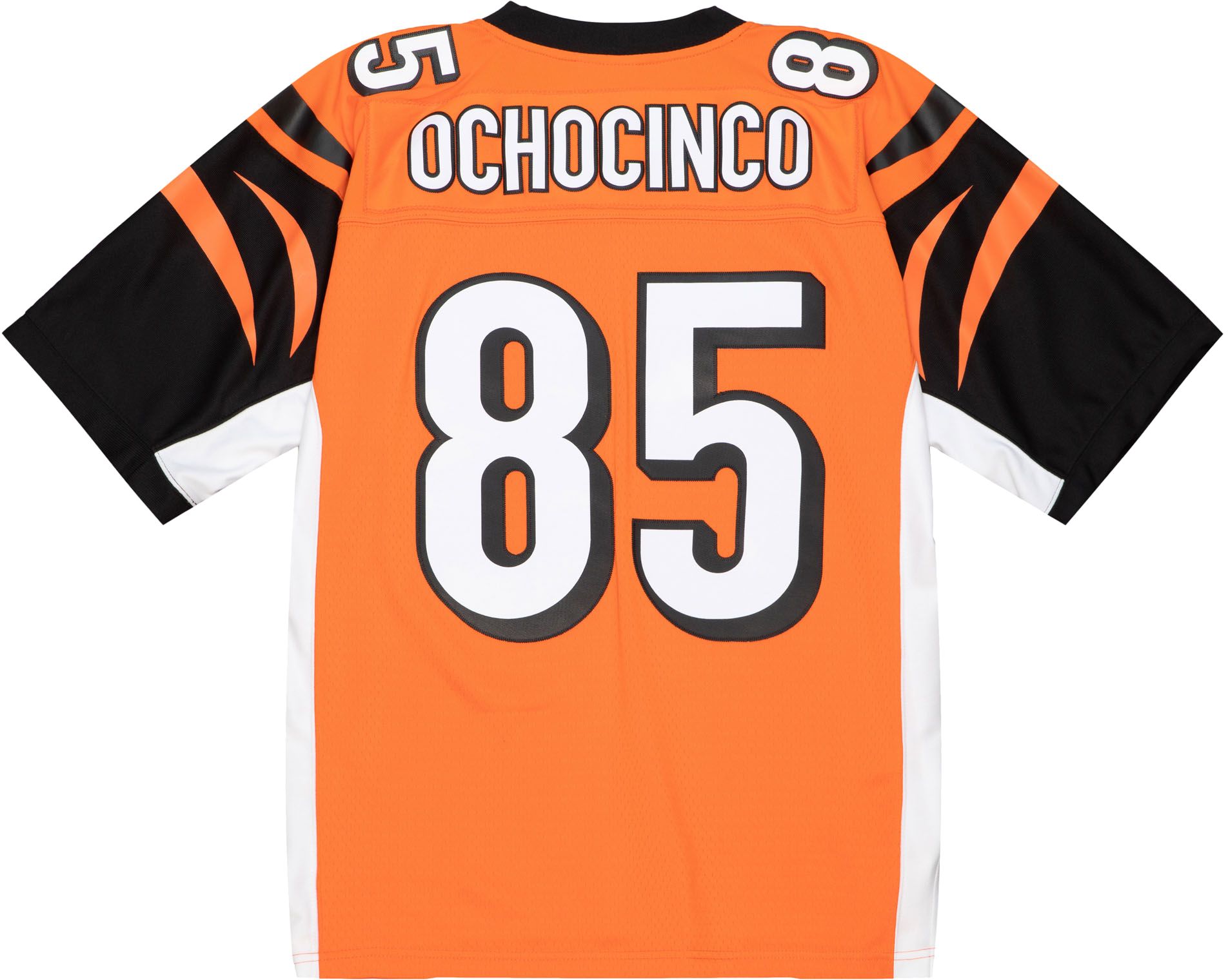 Mitchell & Ness Men's Cincinnati Bengals Chad Ochocinco Johnson #85 2009 Orange Throwback Jersey product image