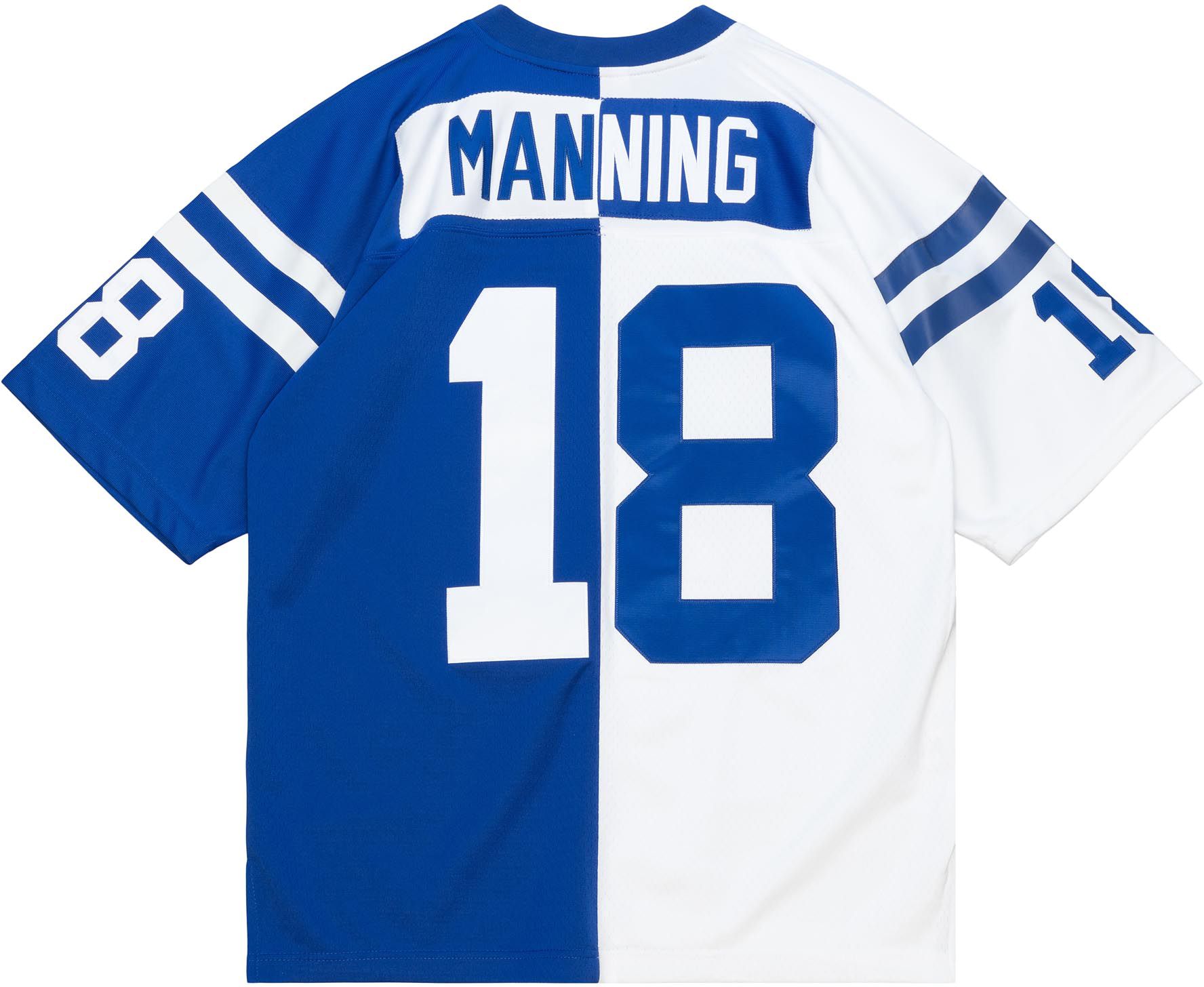 Mitchell & Ness Men's Indianapolis Colts Peyton Manning #18 1998 Split Throwback Jersey product image
