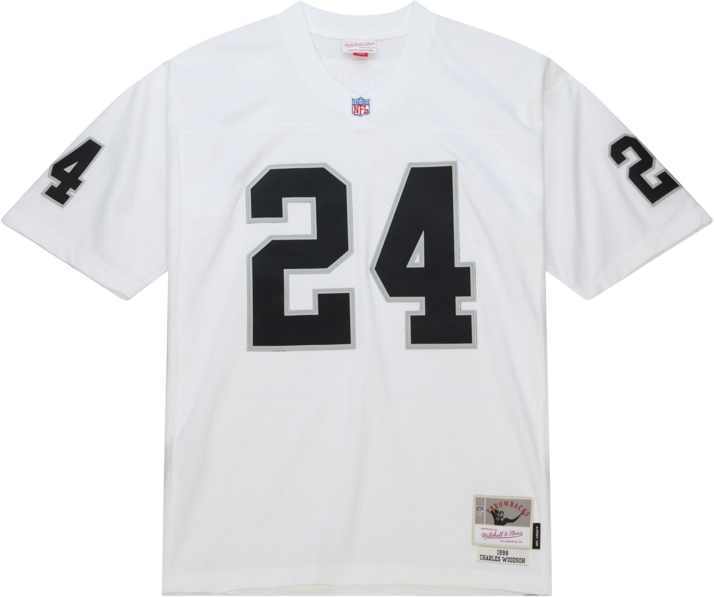 Charles woodson stitched raiders jersey online