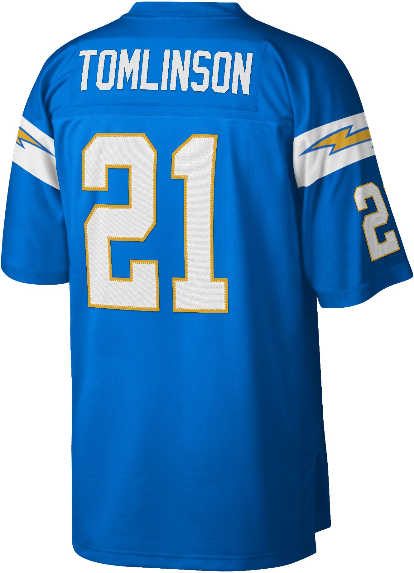 Mitchell & Ness Men's Los Angeles Chargers LaDainian Tomlinson #21 Blue 2009 Throwback Jersey product image