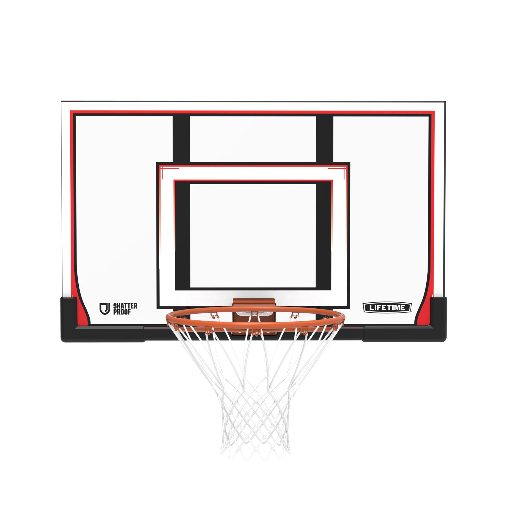 Lifetime 48” Backboard and Slam-It Rim Combo