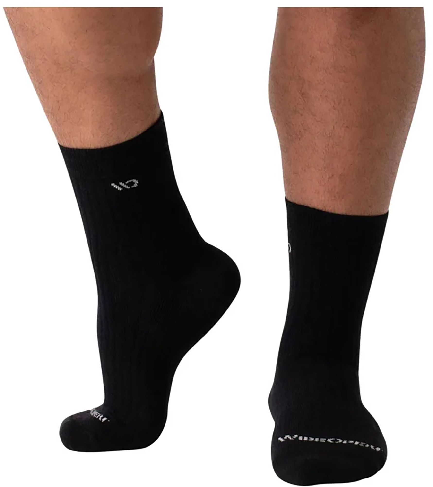 Wide Open Men's Solid Cushioned Micro Crew Socks product image