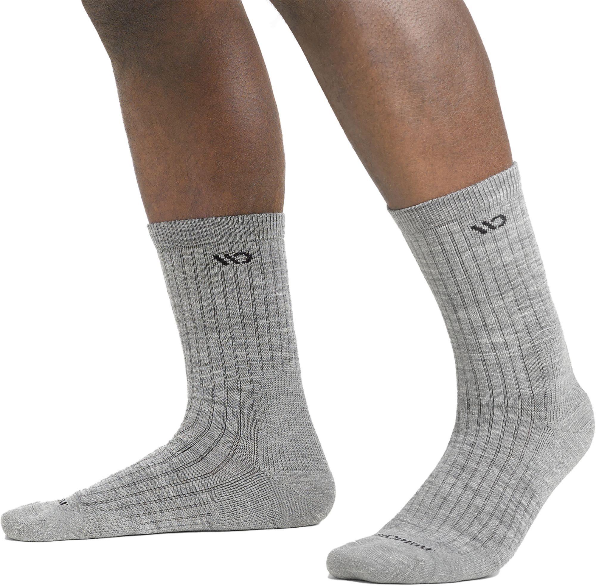 Wide Open Men's Solid Cushioned Micro Crew Socks product image