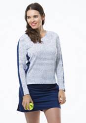 SanSoleil Women's Long Sleeve Print Active Tee product image