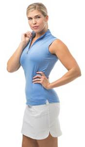 SanSoleil Women's Sunglow Sleeveless Mock Neck Top product image