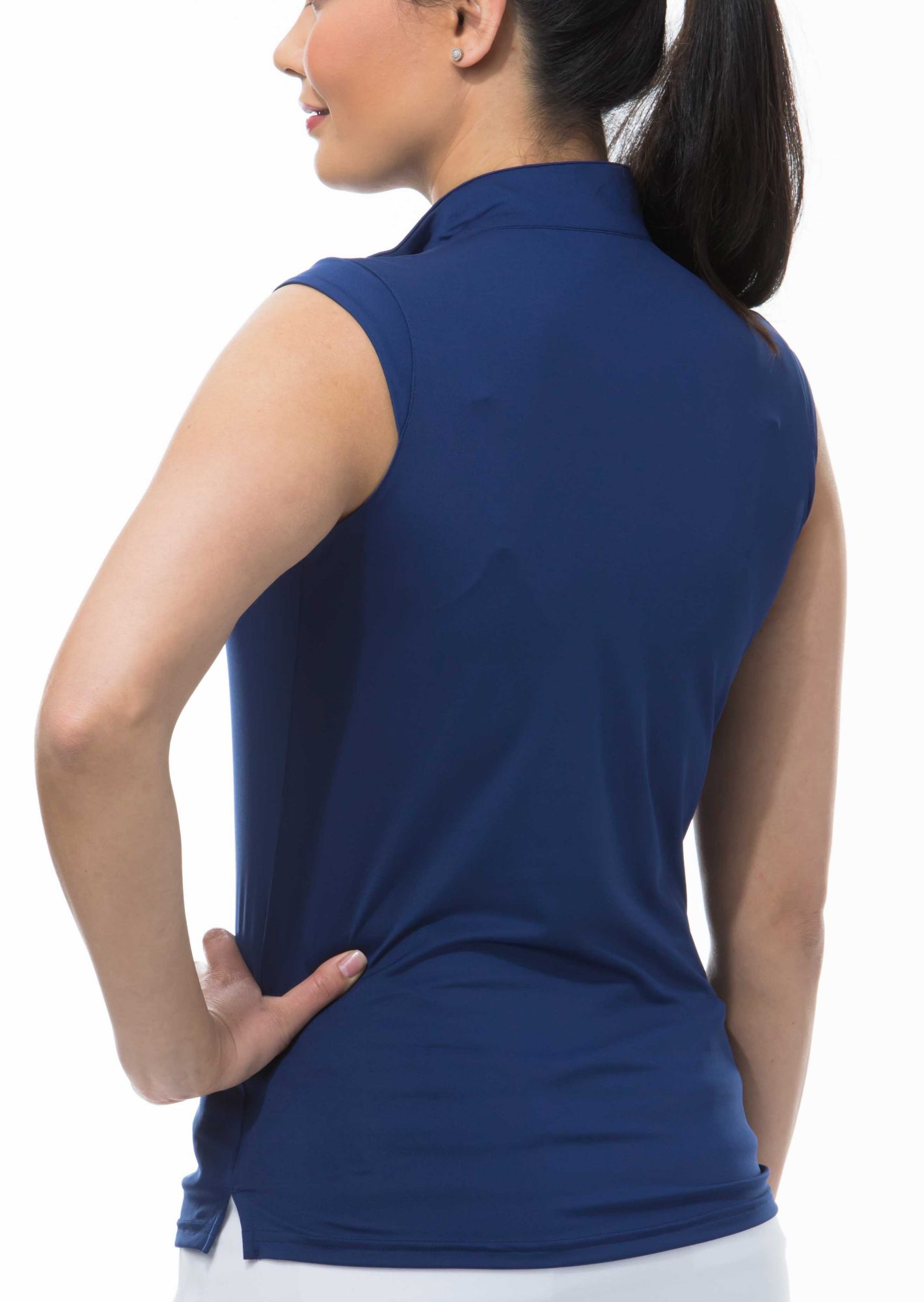 SanSoleil Women's Sunglow Sleeveless Mock Neck Top product image