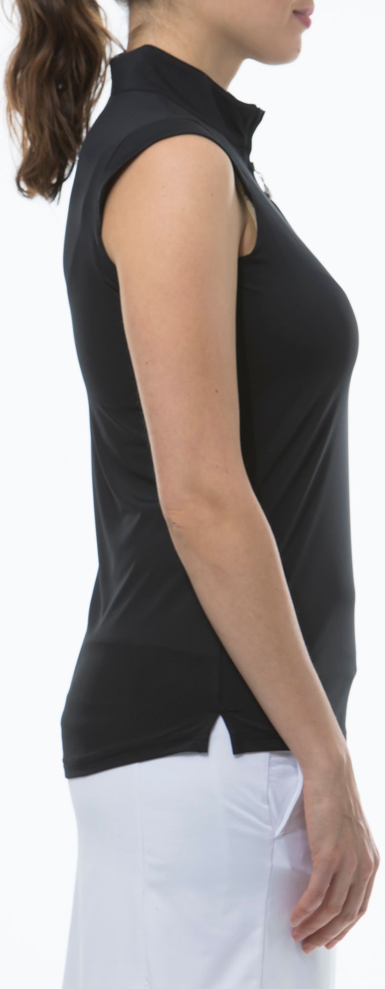 SanSoleil Women's Sunglow Sleeveless Mock Neck Top product image