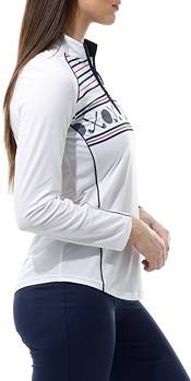 SanSoleil Women's Sunglow Long Sleeve Mock Neck Shirt product image