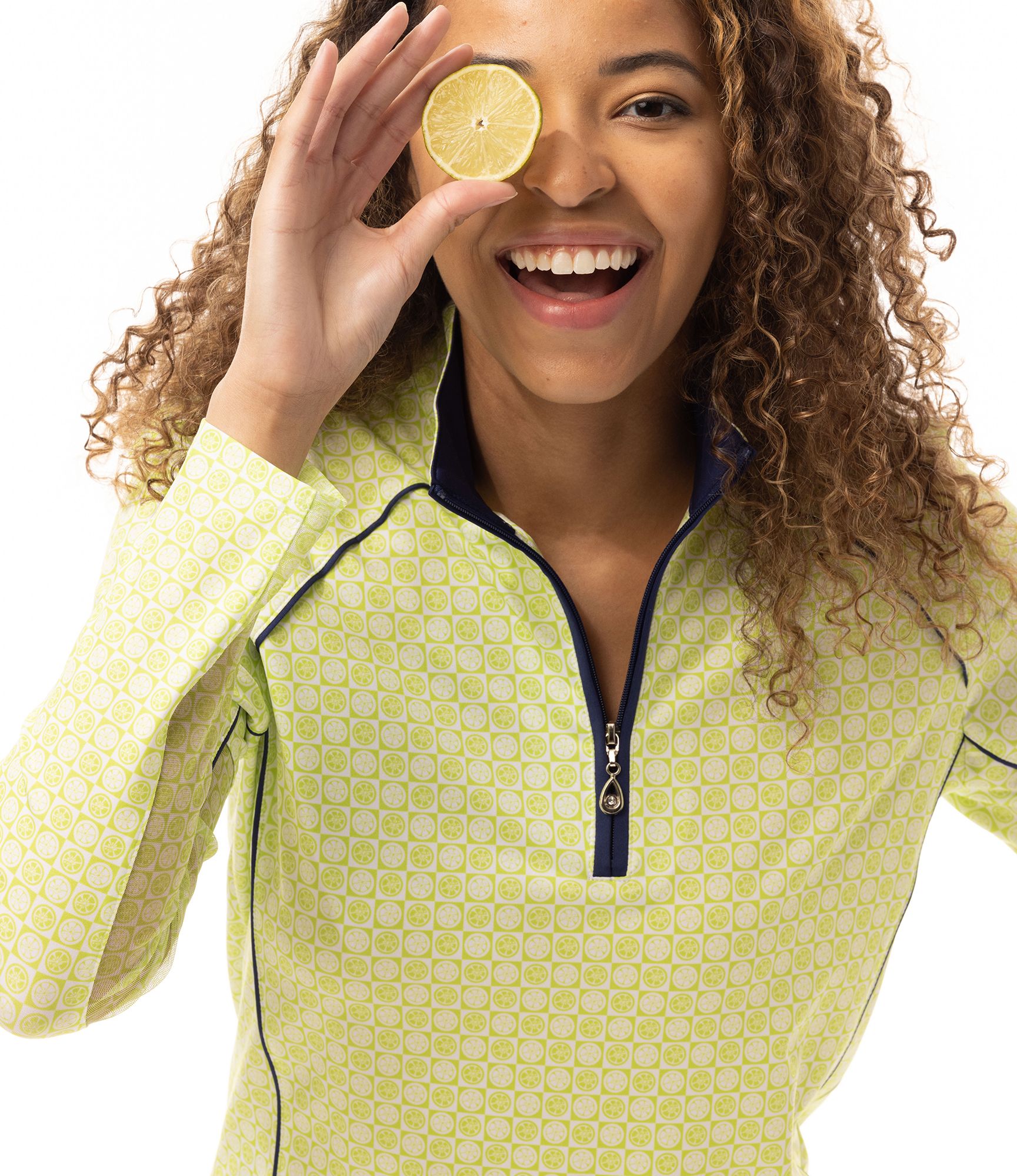 SanSoleil Women's Sunglow Long Sleeve Mock Neck Shirt product image