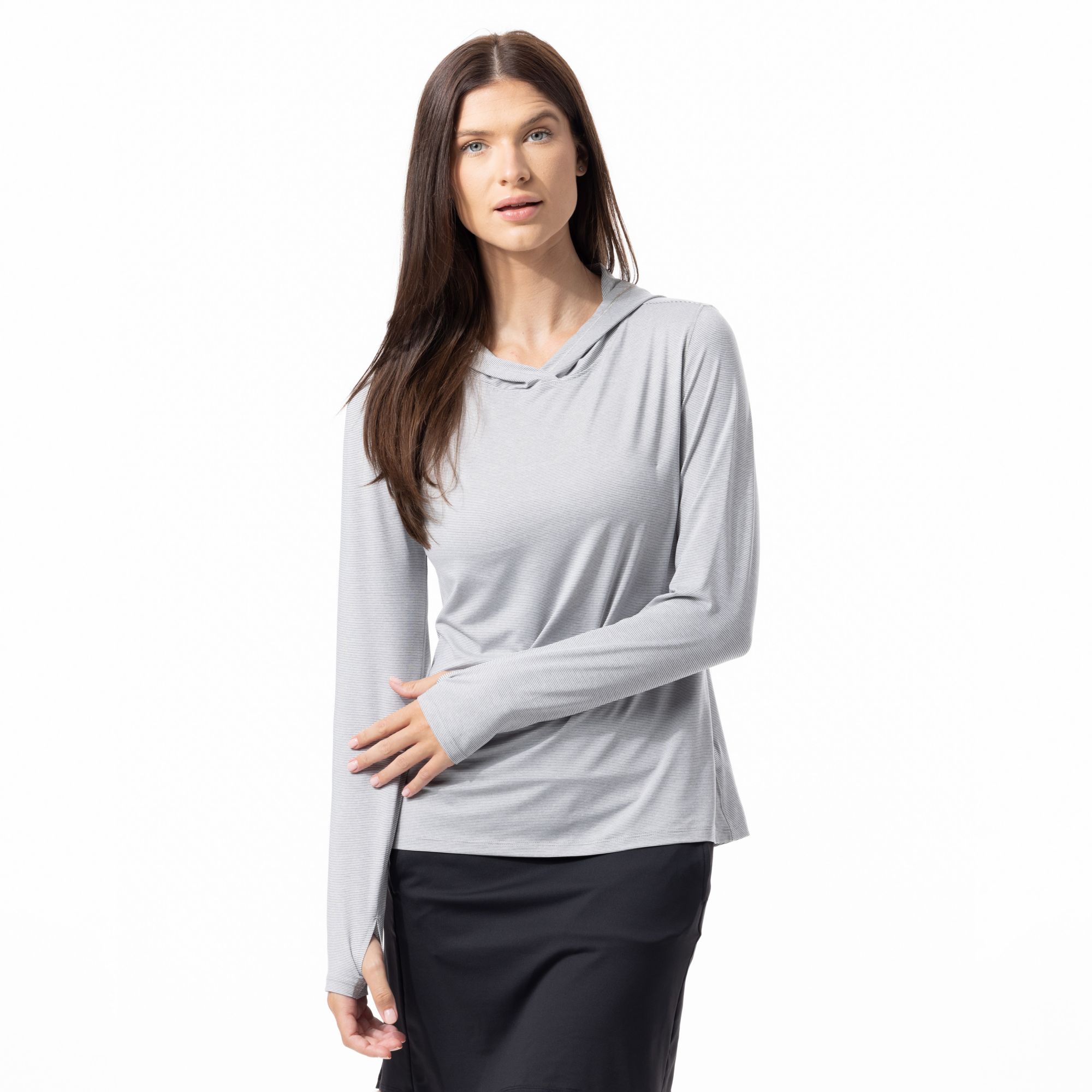 SanSoleil Women's SOLTEK ICE Mélange Golf Hoodie product image