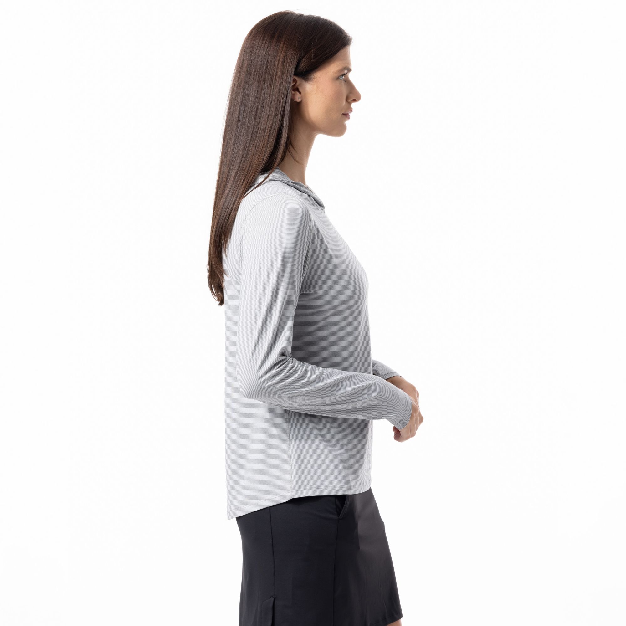 SanSoleil Women's SOLTEK ICE Mélange Golf Hoodie product image